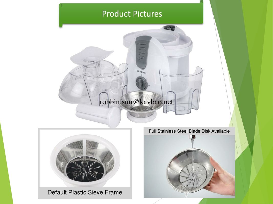 KP400 Classic Juice Extractor with Cord Storage Desgin