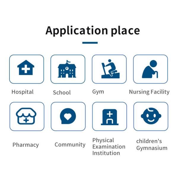 Ultrasonic Smart Body Fat Measuring Scale Height Weight Balance Vending Machine