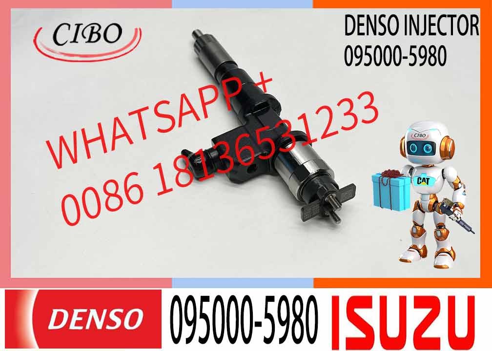 common rail denso diesel Fuel Injector 095000-5980 8-97603099-1 8-97603099-0