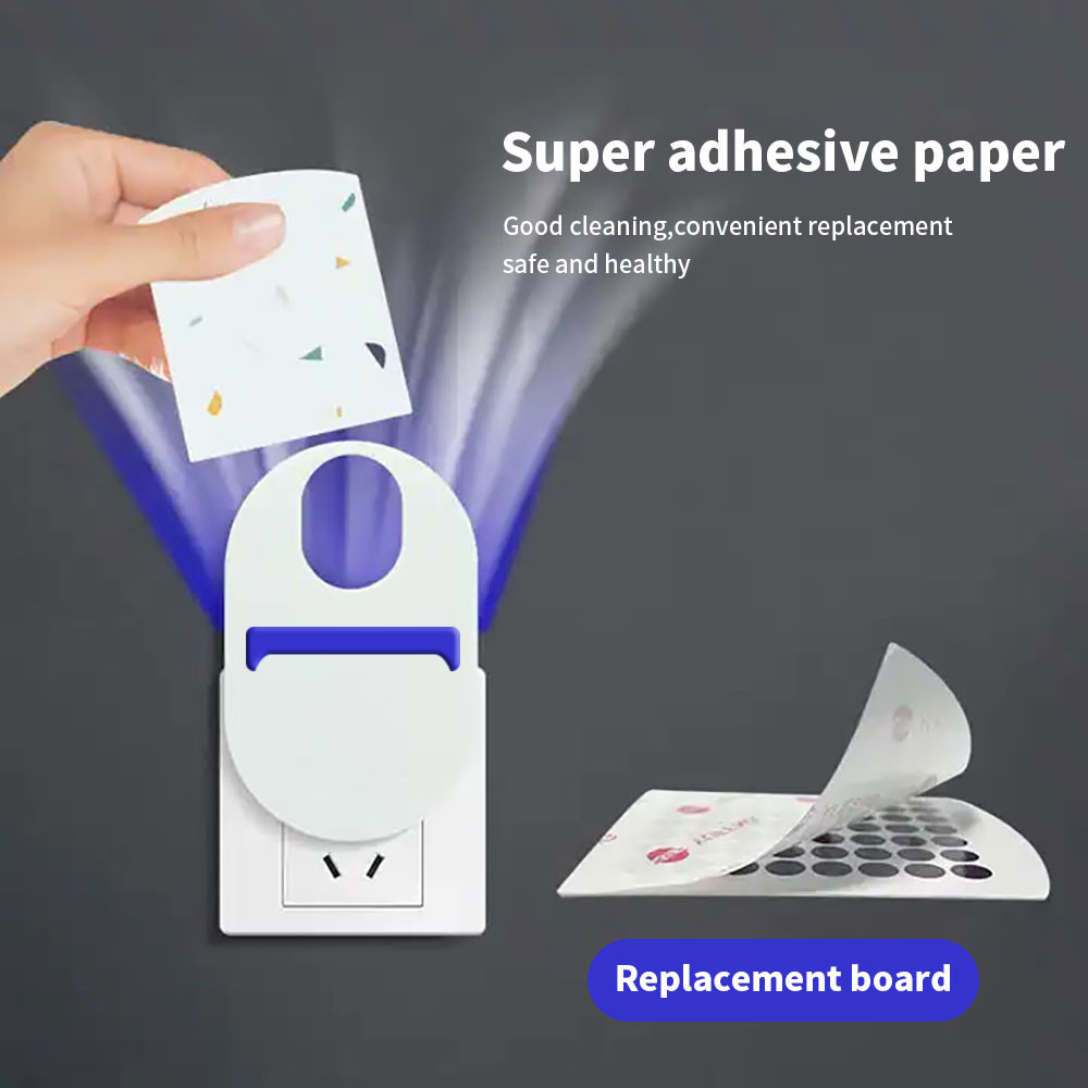 JZ Pest Control Indoor Household Plug in Style UVA LED Blue Light Electric Power Automatic Fly Catcher
