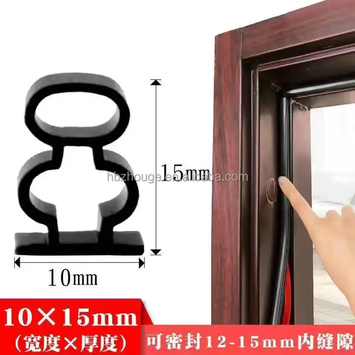 EPDM Cabinet Car Sealant Strip Side Top Bubble Steel Belt for Silicone Applications