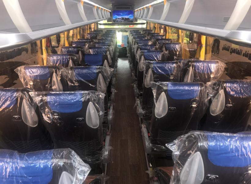 New Bus Kinglong XMQ6127CY 53Sseats Right Hand Drive YC6L Diesel Engine