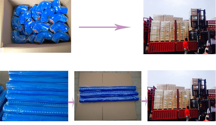 Customizable Thickness Flexible Corrugated Silicone Hose for Various Applications