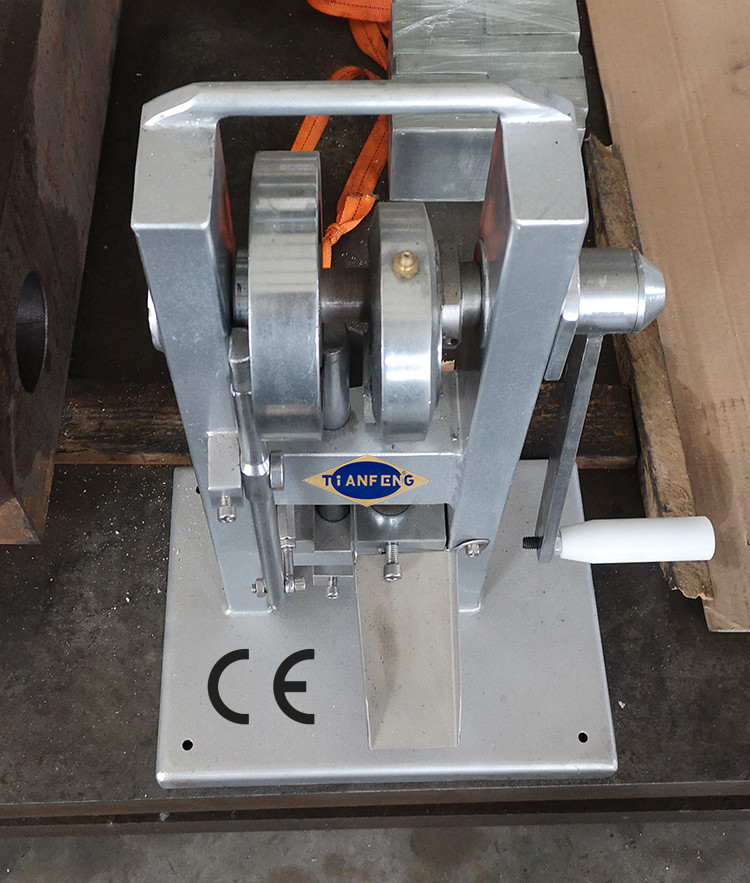 GCr15 Manual Calcium Tablet Single Punch Press For Pharmaceuticals