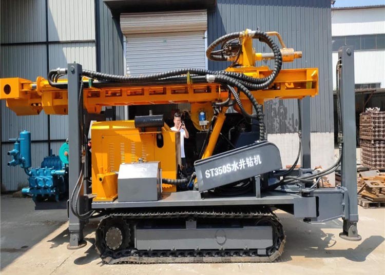 42mm 5.8T 200m Rotary Geological Drilling Rig