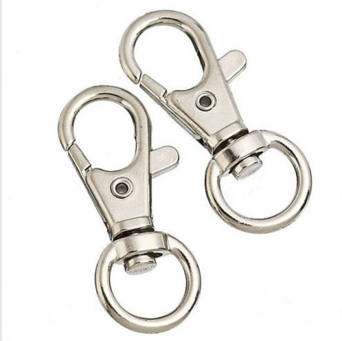 Silver Swivel Trigger Clips Snap Lobster Clasp Hook Bag Key Ring Hooks Isure Marine