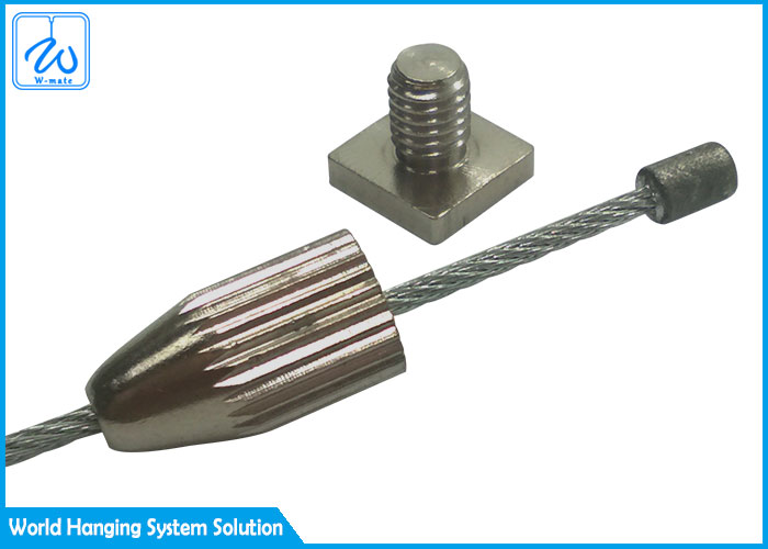 Customized Globe Light Suspension Kit Galvanized Steel Cable Guide Wire