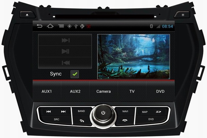Ouchuangbo S150 Platform DVD Radio for Hyundai IX45 /Santa Fe 2013 Car GPS Andrid 4.0 Multimedia System OCB-209C