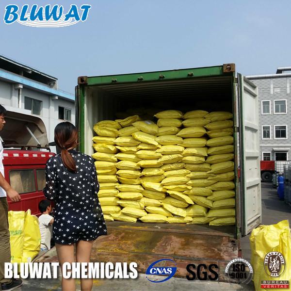 Yelllow Powder PAC 30% Water Purifying Chemicals For Water Treatment in