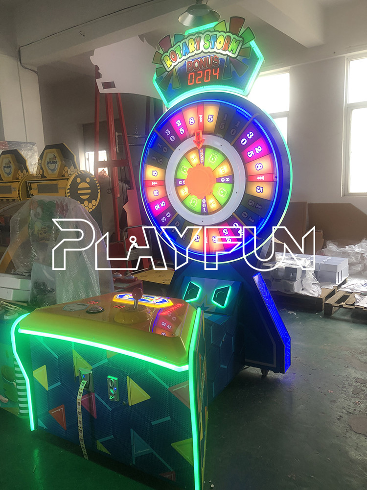 Playfun rotary storm Wheel of fortune Arcadeticket redemption game machine