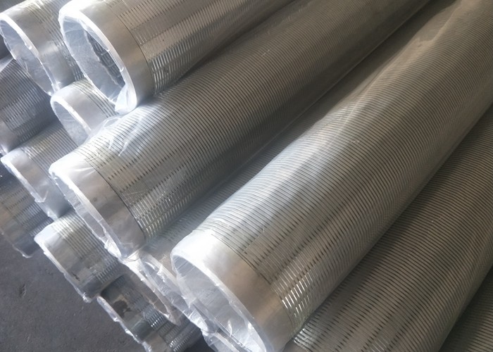 Thread Couplings Slot 60 Wedge Wire Water Sand Contol Water Well Screen 8 Inch