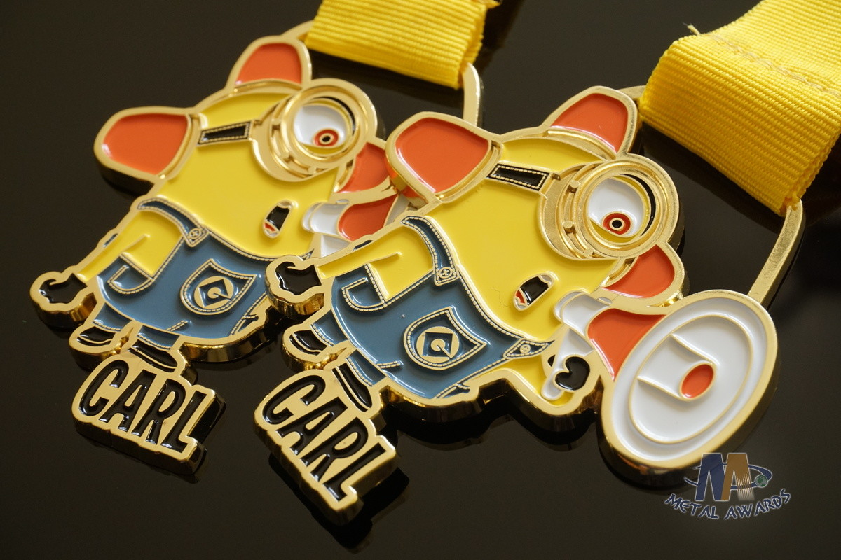 Zinc Alloy Sport Events Metal Running Medals With Custom Logo