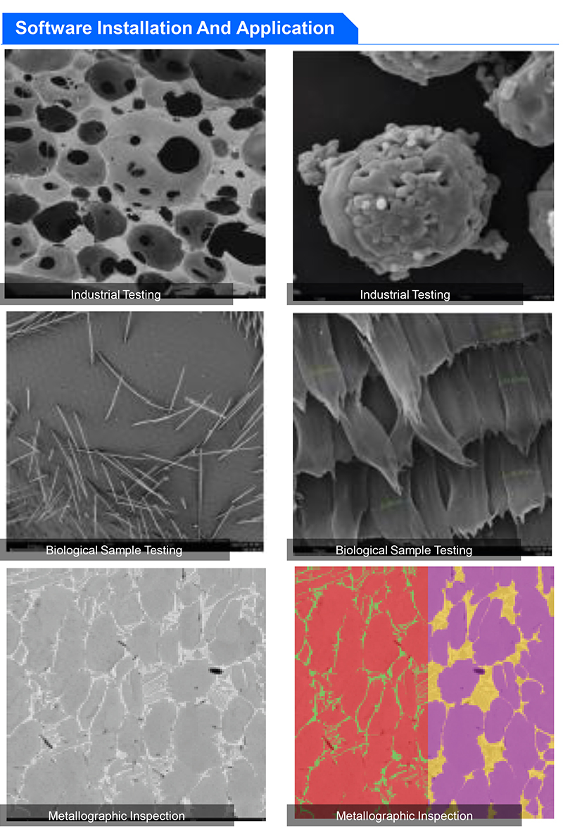 Scanning Electron Opto Edu Microscope A63.7001 SE+BSE 150000x