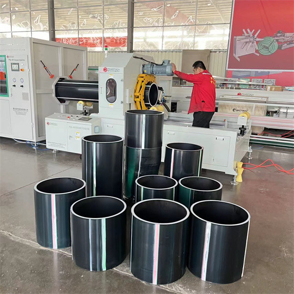 Automated PE Pipe Extrusion Line Plastic PE HDPE PPR Pipe Making Machine