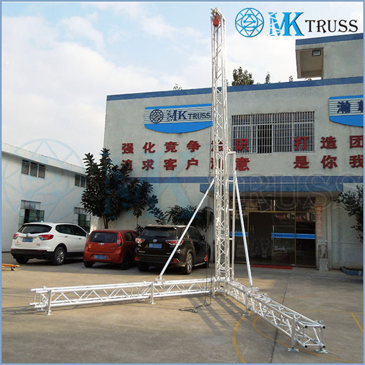 6M High Aluminum Stage Lighting Speaker Box Screw Truss Tower for Sporting Events