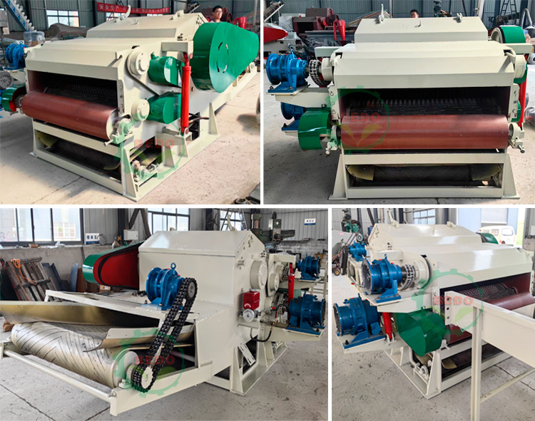 High Efficiency Industrial Pallet Wood Crusher Machine 160kw