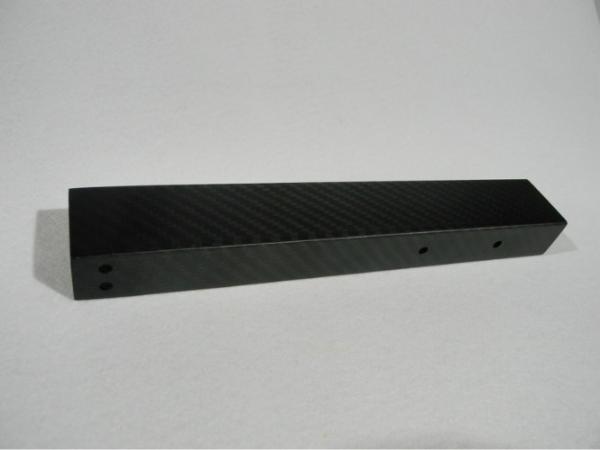 Plane / Aircraft Material Long Square Carbon Fiber Rectangular Tubing 55cm