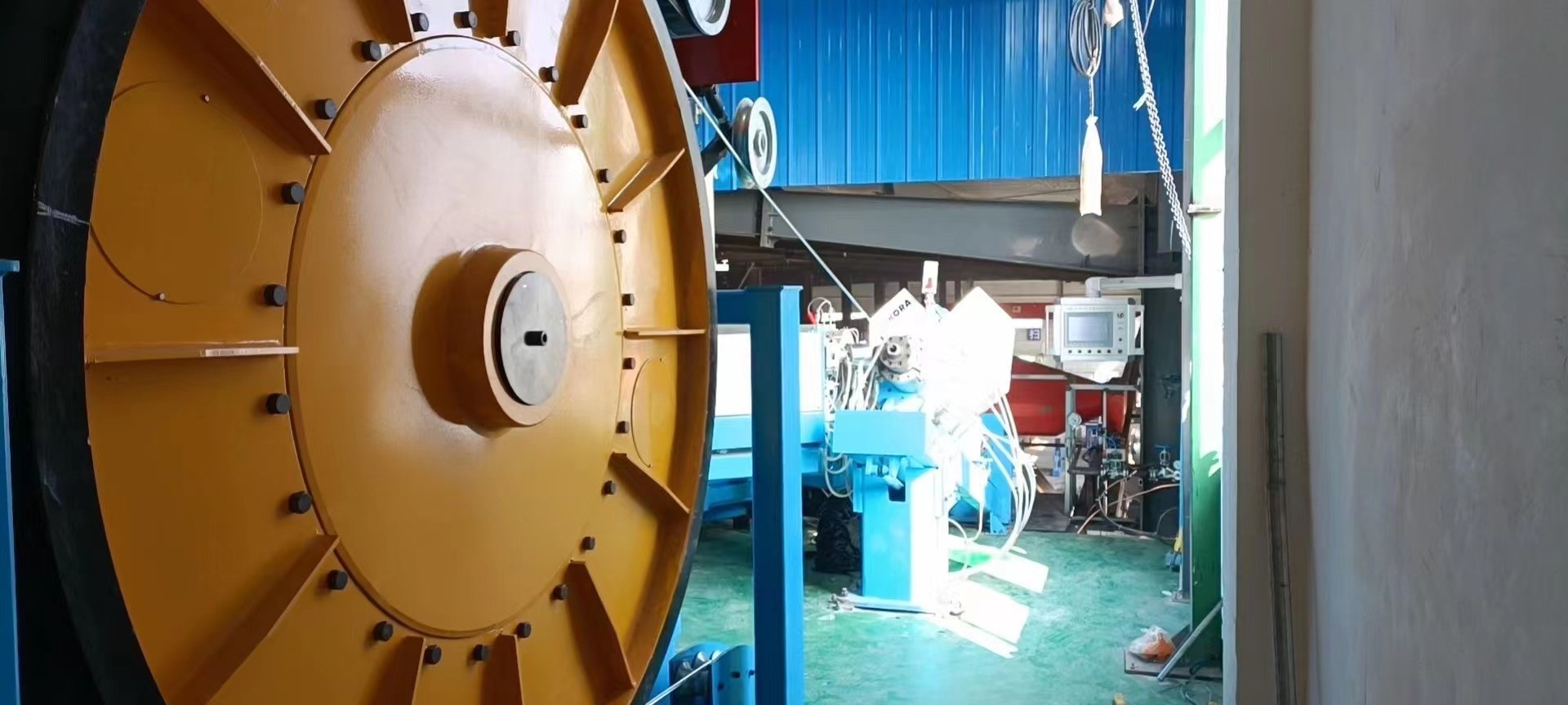110Kv CCV Machine 3 Layer Co Extrusion Line For XLPE Cable / Power Cable 240 Square Mm