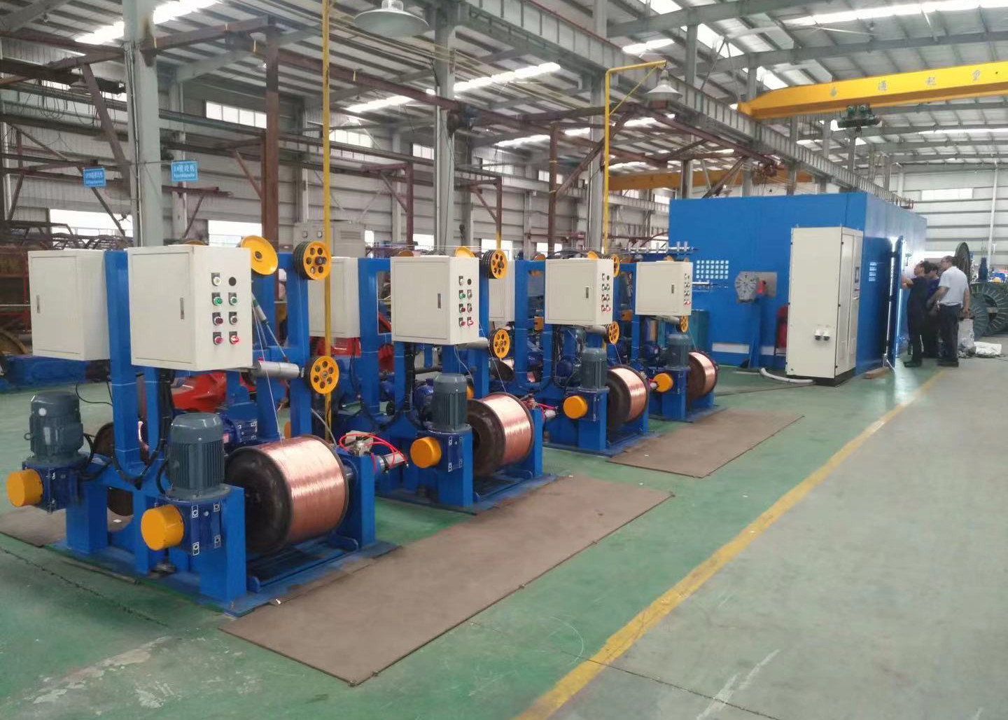 Electric Copper Wire Cable Twisting Machine For Stranding Bunching Multi-Strand Cored Cables