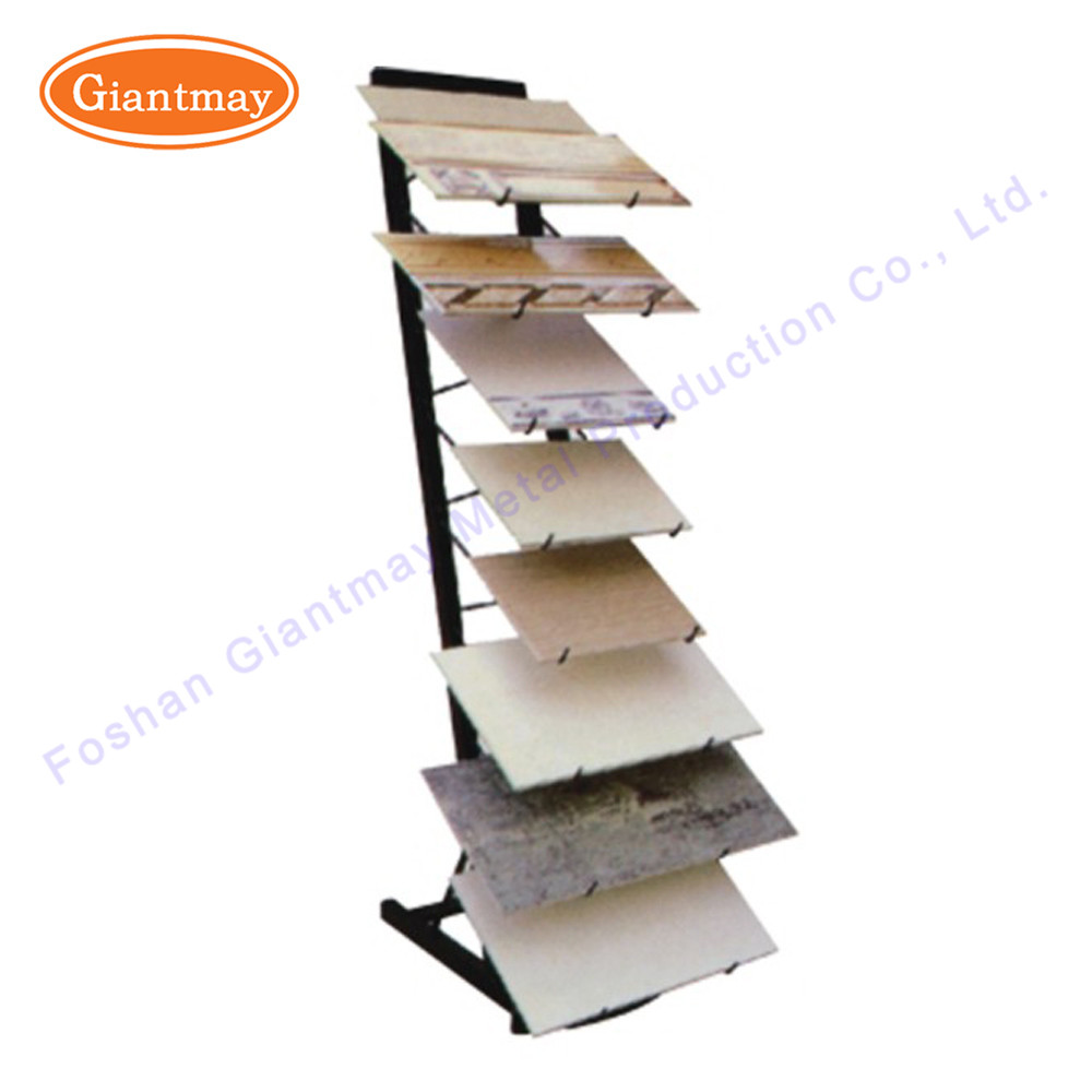 Showroom Ceramics Floor Tiles Display For Wood Tile Rack