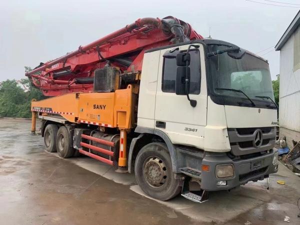Used Construction Machinery Sy Boom Pump Truck with Max.Vertical Reach 46 Meter