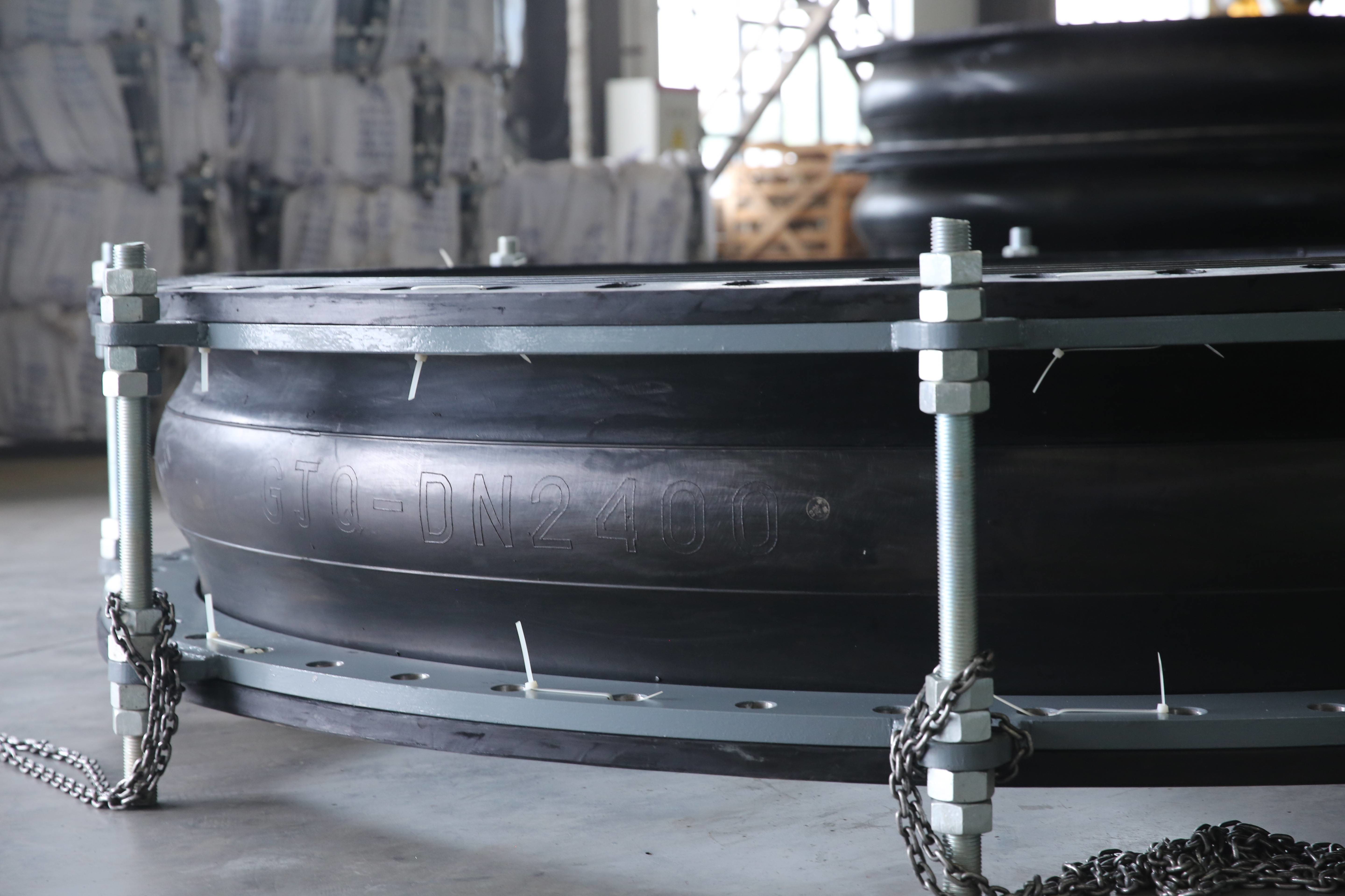 Customizable Flange Color Single Sphere Flexible Rubber Joint For Resilient And Secure Connections