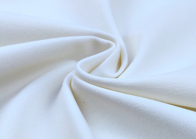73%Recycled nylon 27%spandex fabric yoga leggings white stretch breathable fabric ripstop nylon fabric