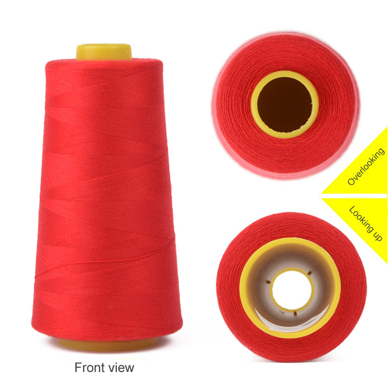Wholesale colorful clothing accessories 100% SPUN POLYESTER SEWING THREAD