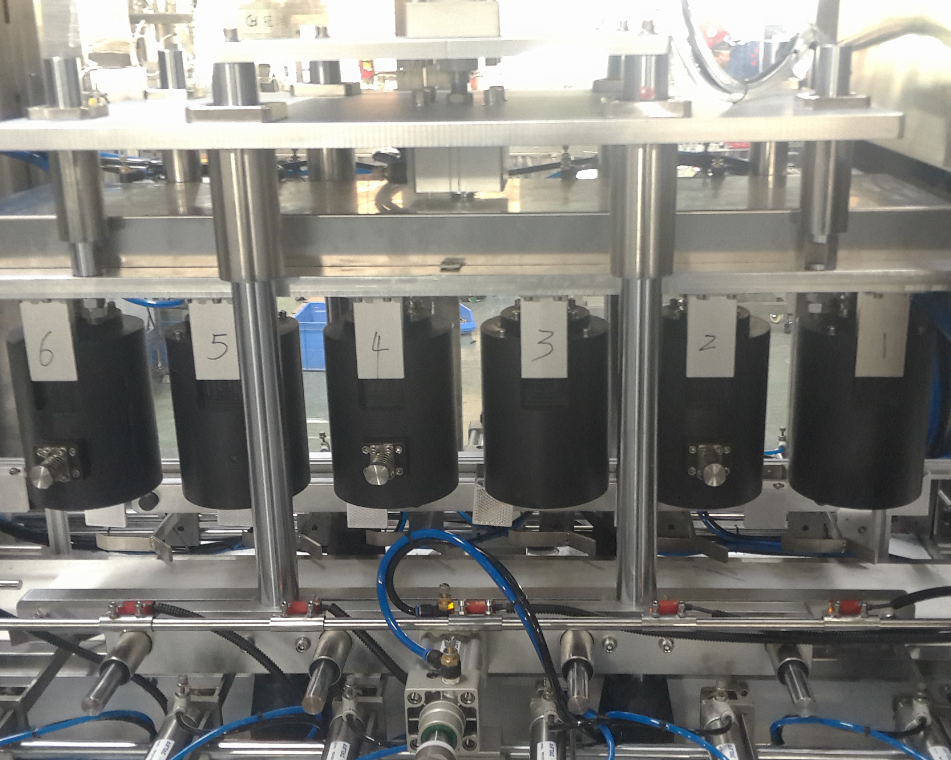 304 Stainless Steel Six Head Vacuum Bottle Capping Machine for High Speed Production