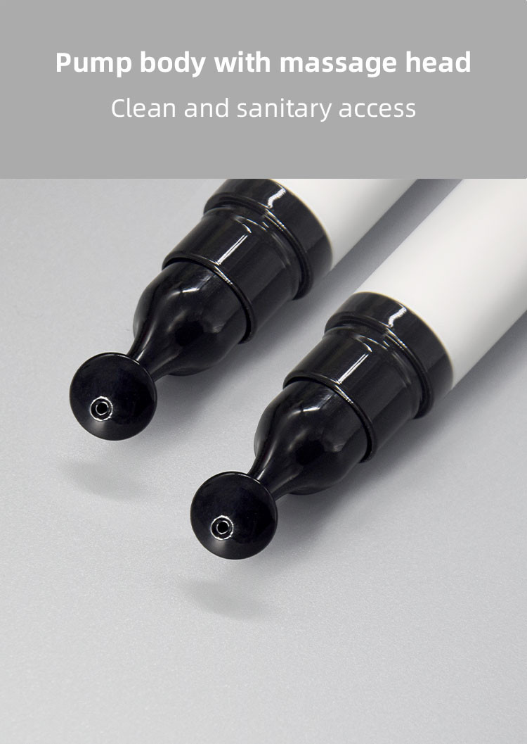 15ml PP Airless Pump Bottles For Eyes Treatment Cosmetic Creams Serums