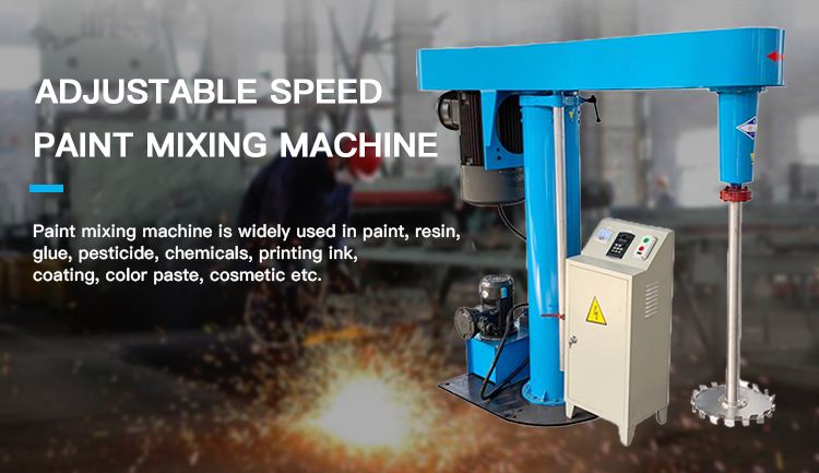800L Max. Loading Volume Paint Mixer Disperser For Chemical Production Line OEM