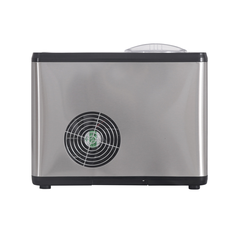 Stainless Steel ICM-15S Commercial Soft Portable Ice Cream Machine with LED Touch Display and Electric Power Source