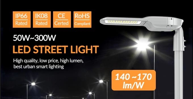 Flicker Free Street Light Lamp LED Highway Lighting Road 200W For Highways