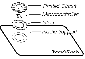 SLE5528 4428 RFID Plastic Pvc Smart Contact Chip Card