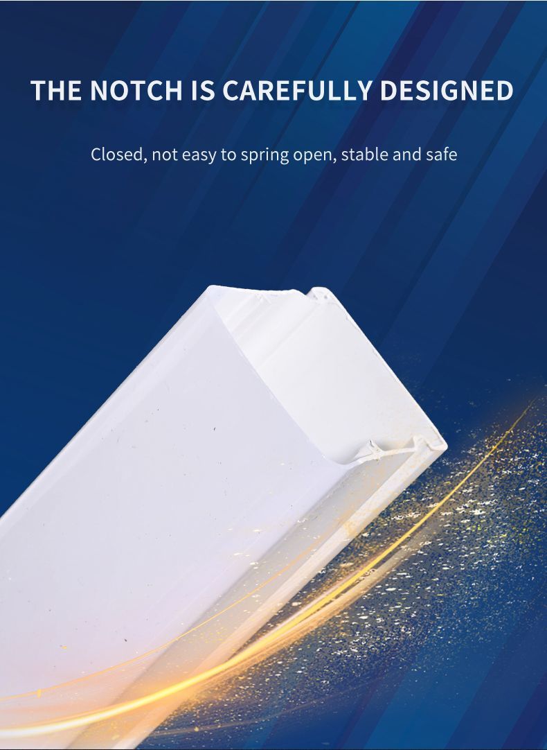 Industrial LED Lighting Plastic Lampshade PVC Plastic Extrusion PC Cover