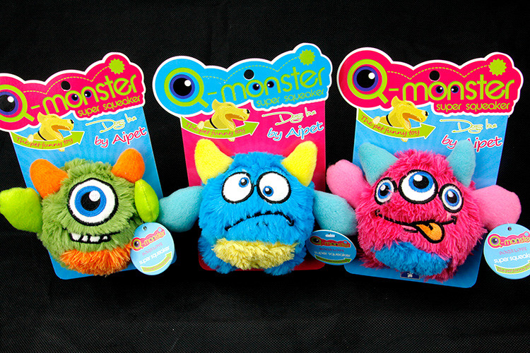 Interactive Sturdy Durable Stuffed Dog Toys for Bouncy Dog Q Baby