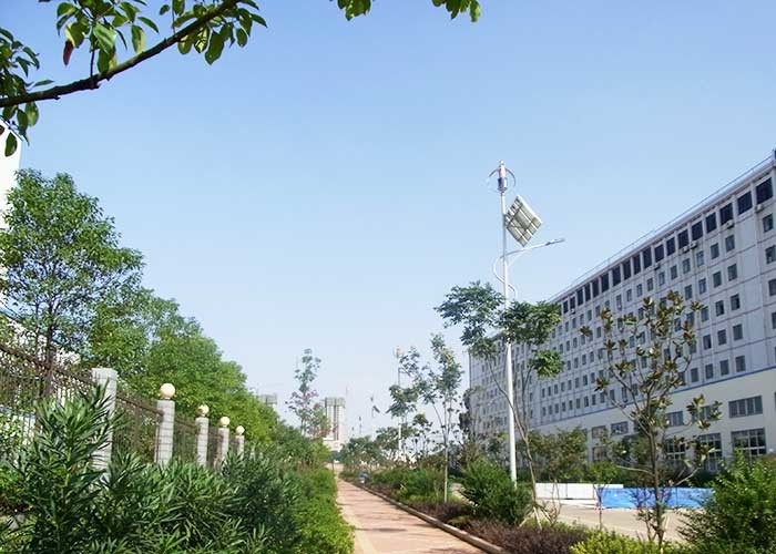 100Ah Battery Wind And Solar Hybrid Street Light System Stable Performance