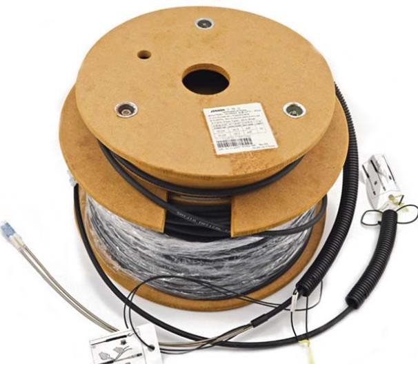 Waterproof Fiber Cable Assembly PDLC ODVA Connector To SC Fiber Cable G657A