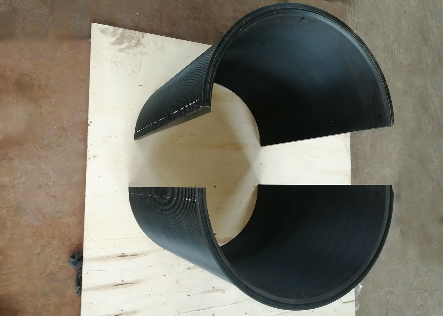 Light Portable Grooved Drum Sleeves Nylon Material Lebus