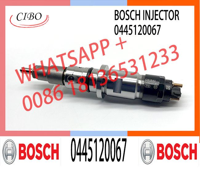 0445 120 067 common rail fuel injection system 0986435549 diesel fuel injectors 0445120067 for VOL ec210