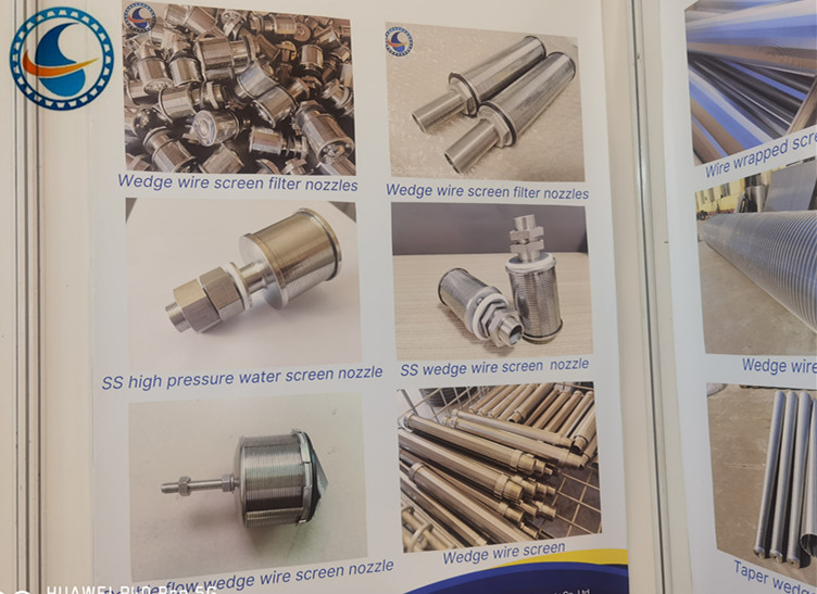Ss 304 Wedge Wire Screen Filter For Wastewater Treatment