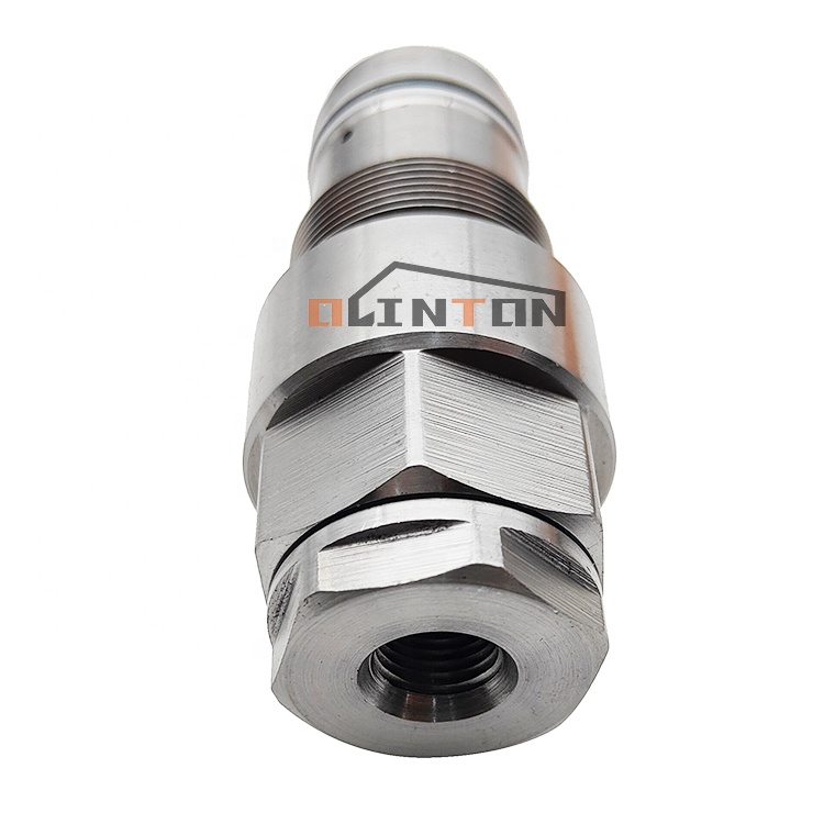 Construction Works Excavator Swing Motor Assy Valve For Komatsu PC200-6 Relief Valve