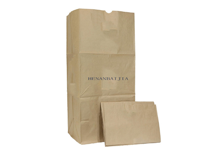 Garbage Brown Waxed Kraft Paper Bags 100% Biodegradable Disposable Compostable