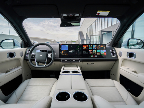 Hybrid EV Electric Vehicle 5 Door 6 Seats SUV Li Auto ONE LiXiang