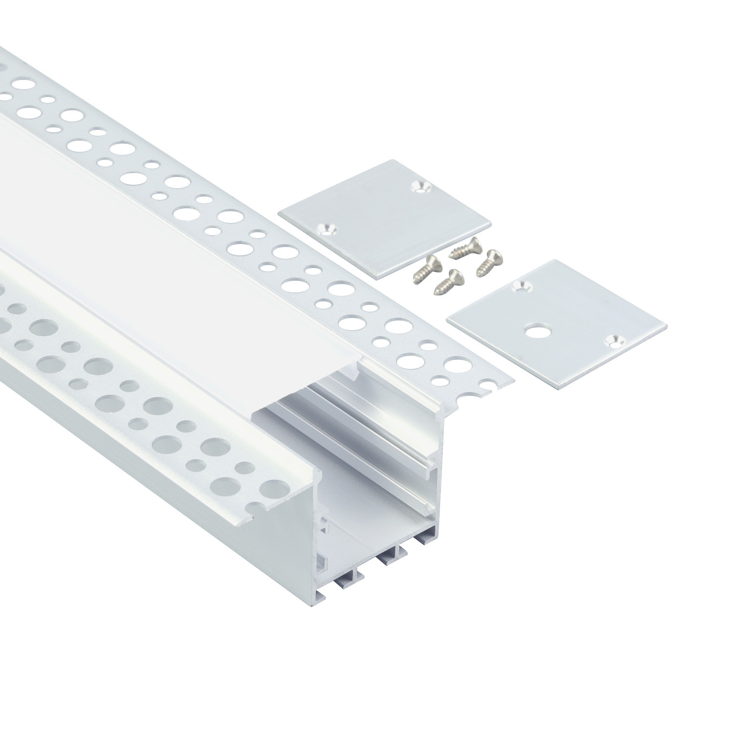 Plaster Wall Light / Mounted Strip Light Drywall LED Aluminum Profile Trimless