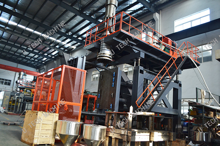 20L Tank Roadblock HDPE Extrusion Blow Moulding Machine BST Systems Support