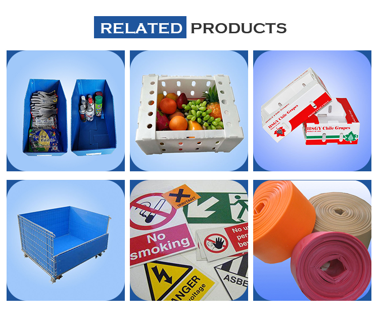 Factory Price Pp Hollow Corrugated Plastic Sheet Polypropylene Board