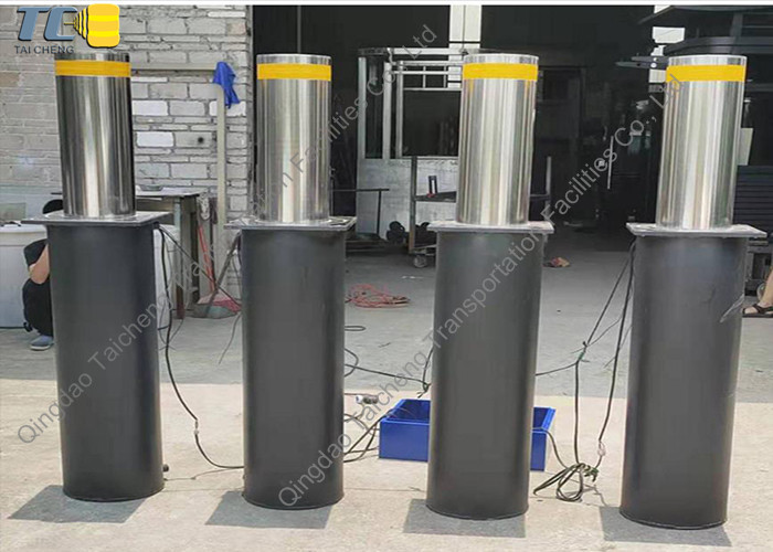 Automatic Steel Bollard With 3.5s Opening Speed IP68 Protection -40-70℃ Thermal Protection