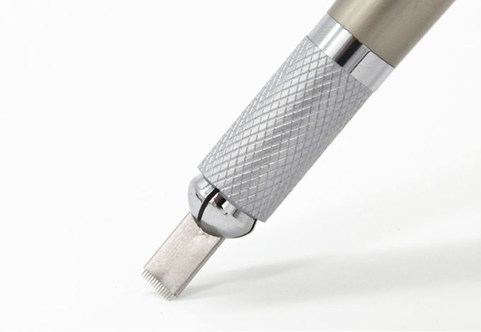 Microblading Needles Premium Quality Manual Tattoo Pen Three / Double Star 14 Pins For Makeup Eyebrow Needles
