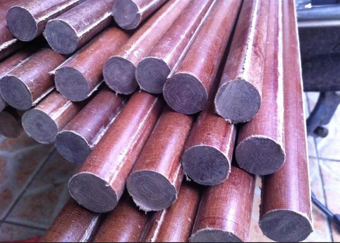 Good Performance Phenolic Resin + Cotton Fabric Or Paper Rod for Electric Insulation Component